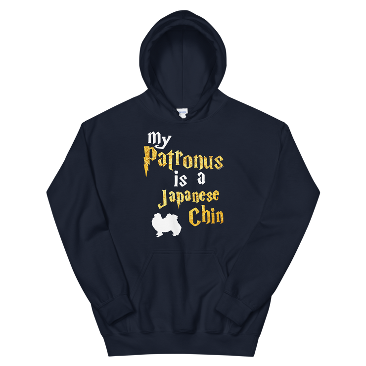 Japanese Chin Hoodie -  Patronus Unisex Hoodie