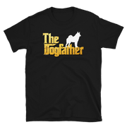 Norwegian Elkhound Dogfather Unisex T Shirt