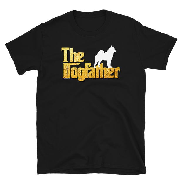 Norwegian Elkhound Dogfather Unisex T Shirt