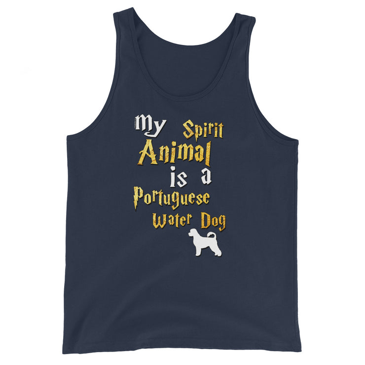 Portuguese Water Dog Tank Top -  Spirit Animal Unisex