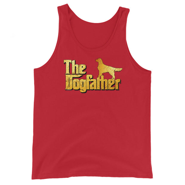 Golden Retriever Tank Top - Dogfather Tank Top Unisex