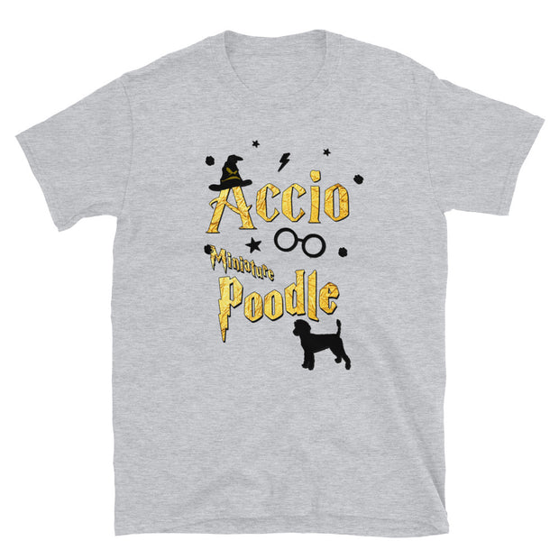 Accio Miniature Poodle T Shirt - Unisex