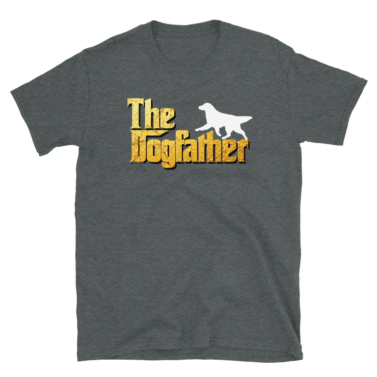 Flat Coated Retriever Dogfather Unisex T Shirt