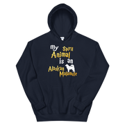 Alaskan Malamute Hoodie -  Spirit Animal Unisex Hoodie
