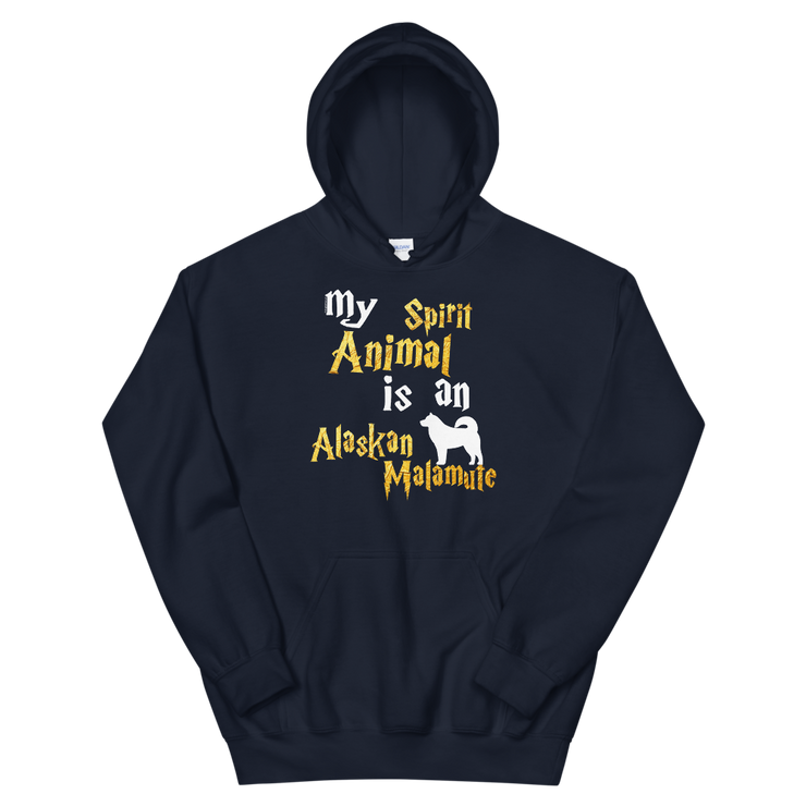 Alaskan Malamute Hoodie -  Spirit Animal Unisex Hoodie