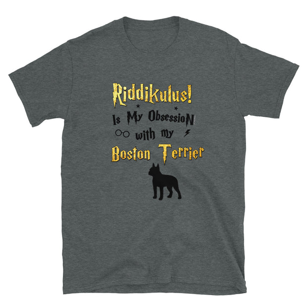 Boston Terrier T Shirt - Riddikulus Shirt