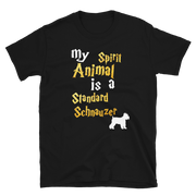 Standard Schnauzer T shirt -  Spirit Animal Unisex T-shirt