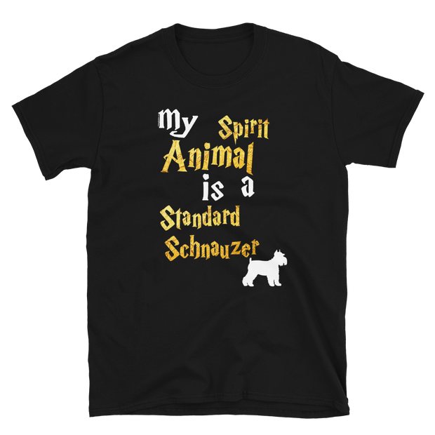 Standard Schnauzer T shirt -  Spirit Animal Unisex T-shirt