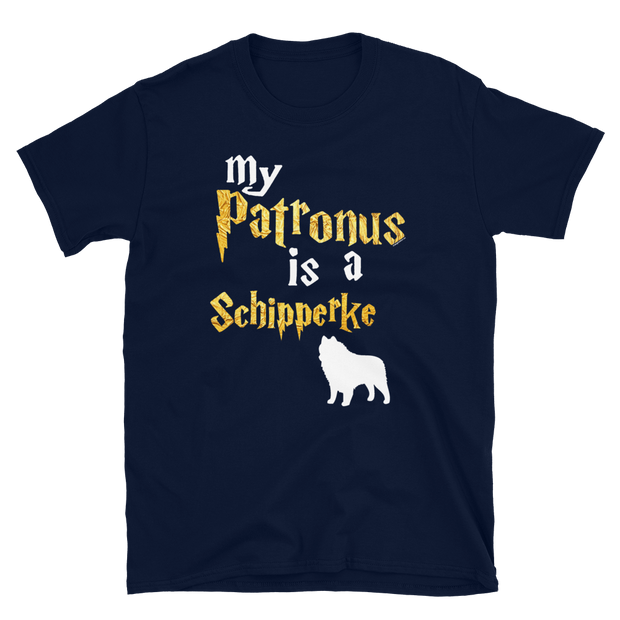 Schipperke T shirt -  Patronus Unisex T-shirt