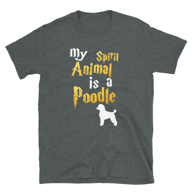 Poodle T shirt -  Spirit Animal Unisex T-shirt