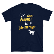 Weimaraner T shirt -  Spirit Animal Unisex T-shirt