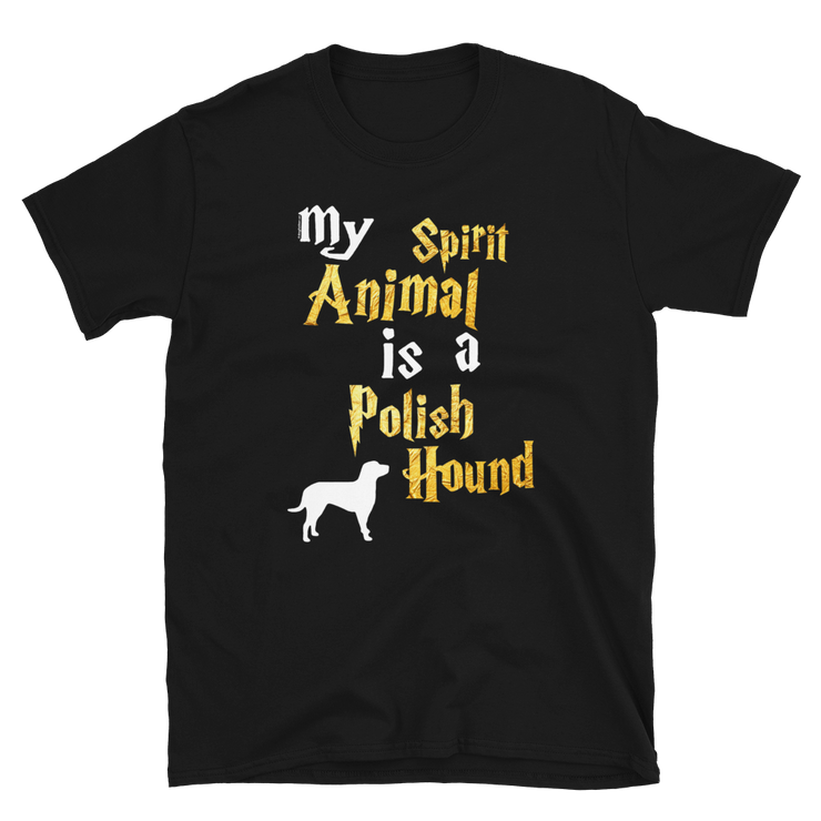 Polish Hound T shirt -  Spirit Animal Unisex T-shirt