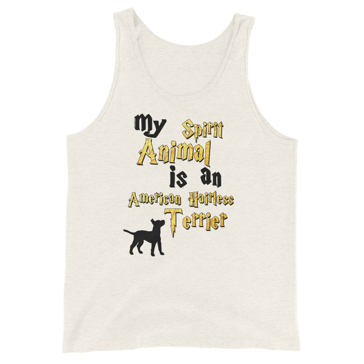 American Hairless Terrier Tank Top - Spirit Animal Unisex