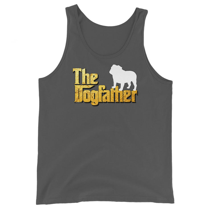 Bulldog Tank Top - Dogfather Tank Top Unisex