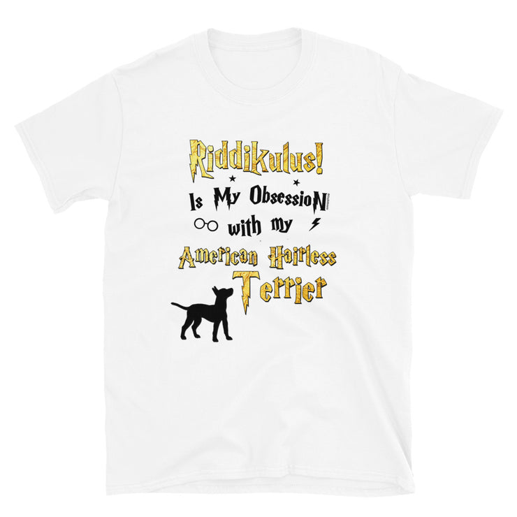 American Hairless Terrier T Shirt - Riddikulus Shirt