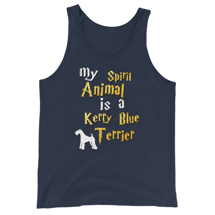 Kerry Blue Terrier Tank Top -  Spirit Animal Unisex
