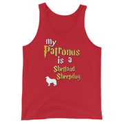 Shetland Sheepdog Tank Top -  Patronus Unisex
