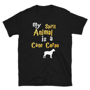 Cane Corso T shirt -  Spirit Animal Unisex T-shirt