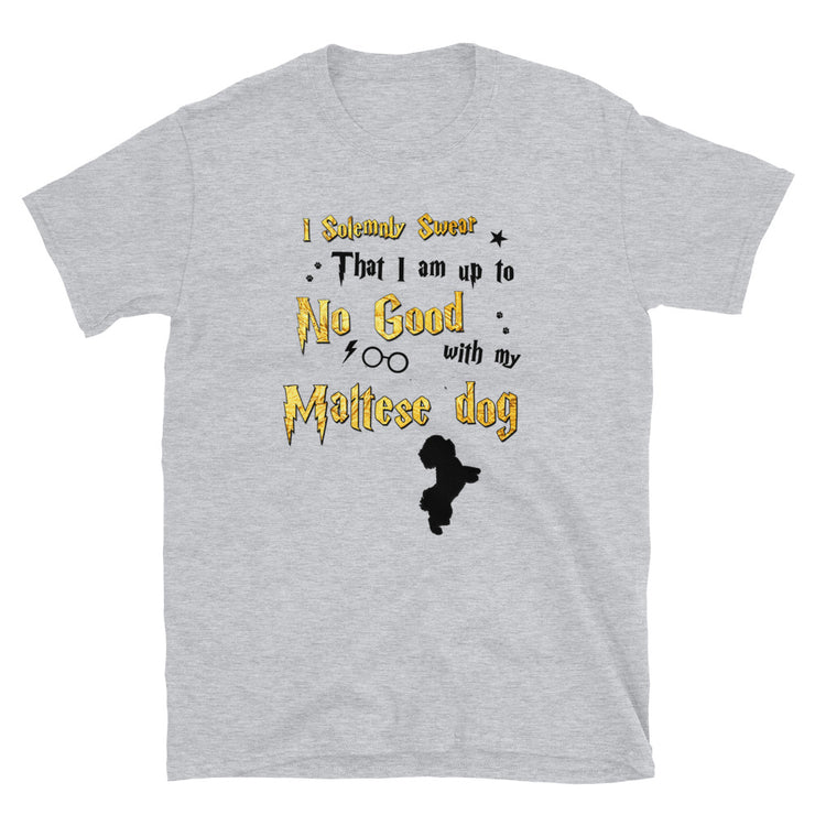 I Solemnly Swear Shirt - Maltese dog T-Shirt