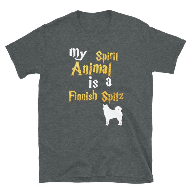 Finnish Spitz T shirt -  Spirit Animal Unisex T-shirt