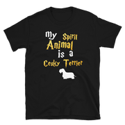 Cesky Terrier T shirt -  Spirit Animal Unisex T-shirt