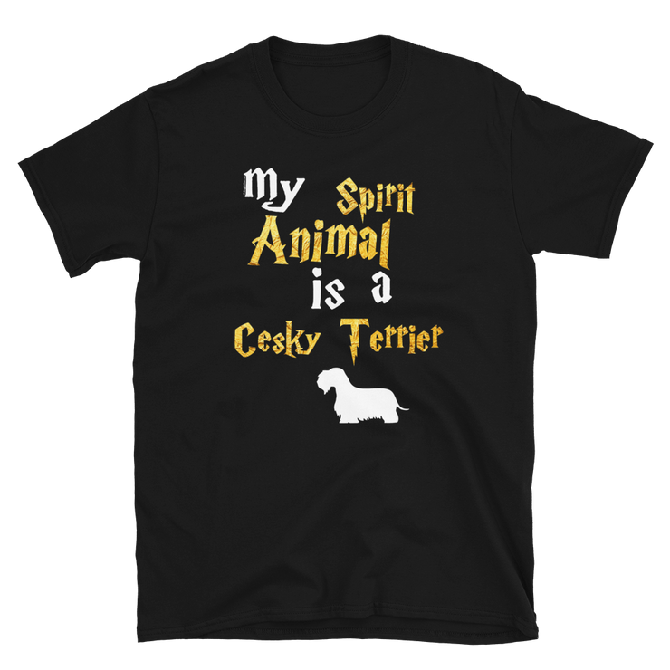 Cesky Terrier T shirt -  Spirit Animal Unisex T-shirt