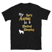 Shetland Sheepdog T shirt -  Spirit Animal Unisex T-shirt