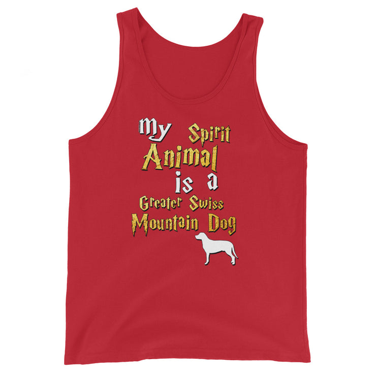 Greater Swiss Mountain Dog Tank Top -  Spirit Animal Unisex