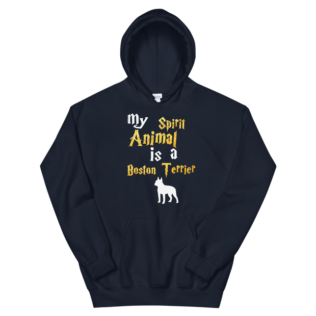 Boston Terrier Hoodie -  Spirit Animal Unisex Hoodie