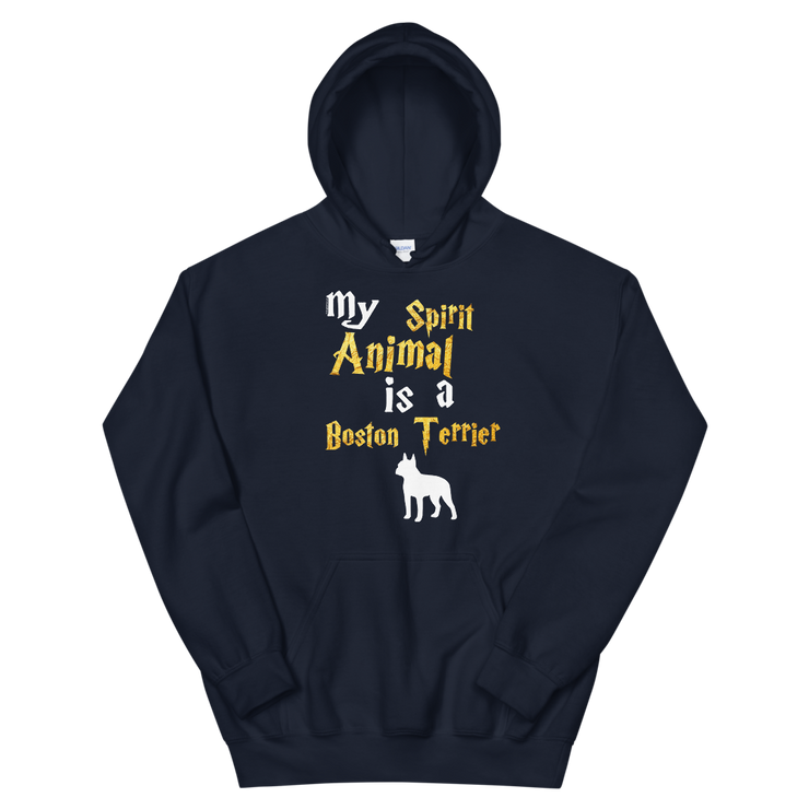 Boston Terrier Hoodie -  Spirit Animal Unisex Hoodie