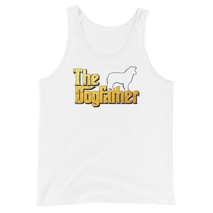 Border Collie Tank Top - Dogfather Tank Top Unisex