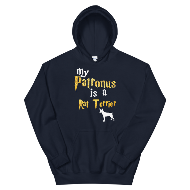 Rat Terrier Hoodie -  Patronus Unisex Hoodie