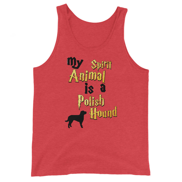 Polish Hound Tank Top - Spirit Animal Unisex