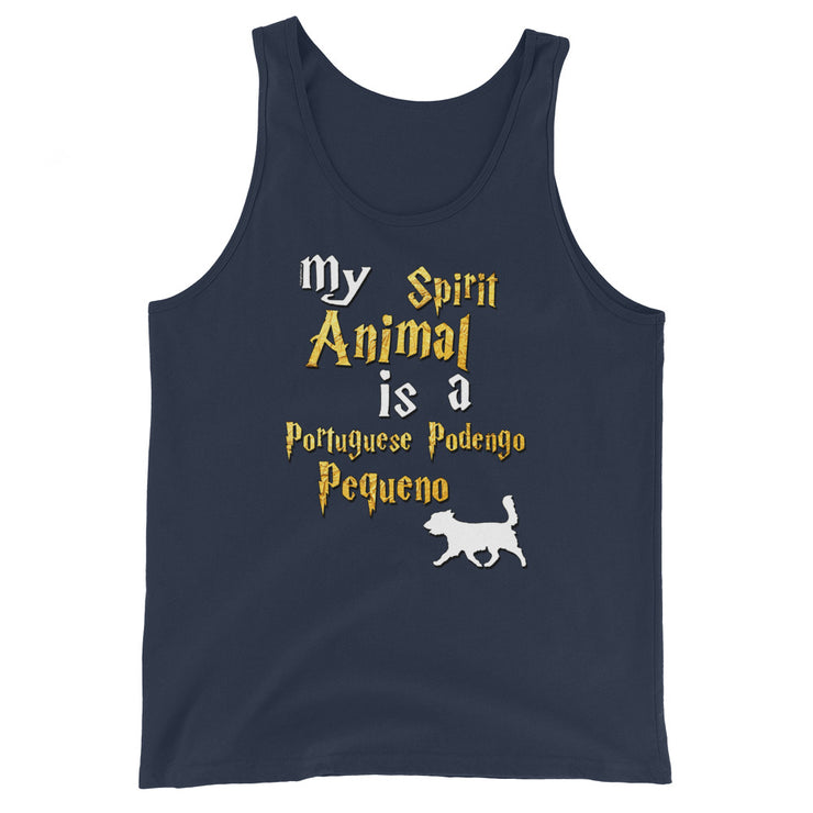Portuguese Podengo Pequeno Tank Top -  Spirit Animal Unisex
