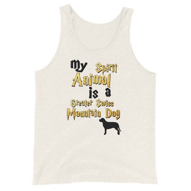 Greater Swiss Mountain Dog Tank Top - Spirit Animal Unisex