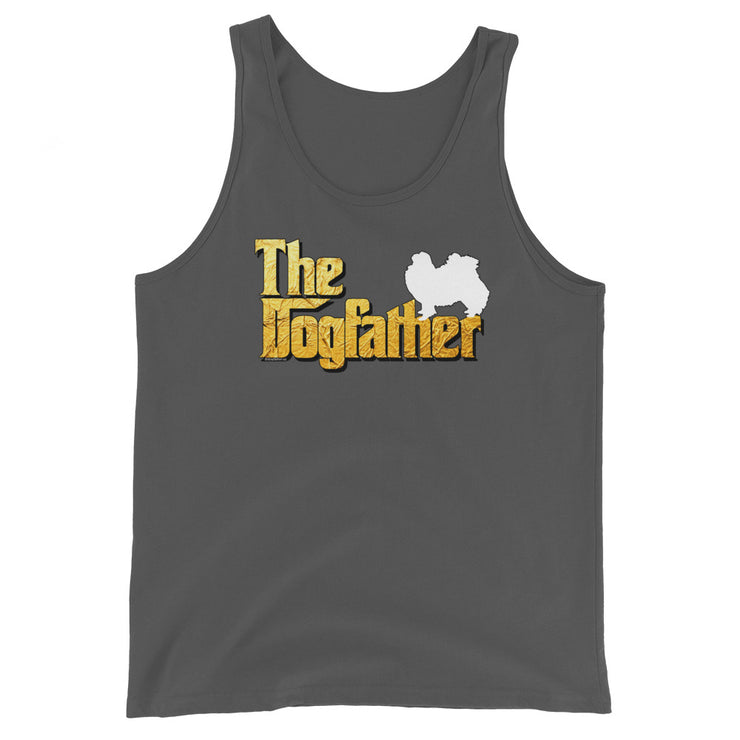 Japanese Chin Tank Top - Dogfather Tank Top Unisex