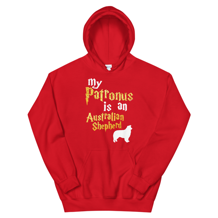Australian Shepherd Dog Hoodie -  Patronus Unisex Hoodie