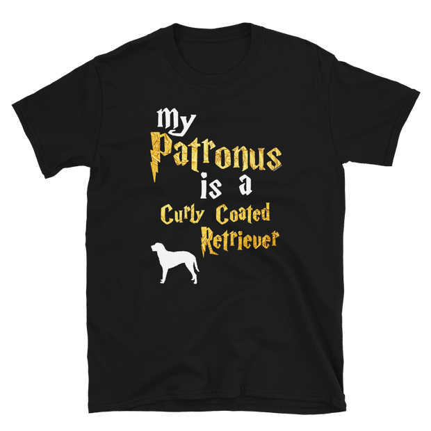 Curly Coated Retriever T shirt -  Patronus Unisex T-shirt