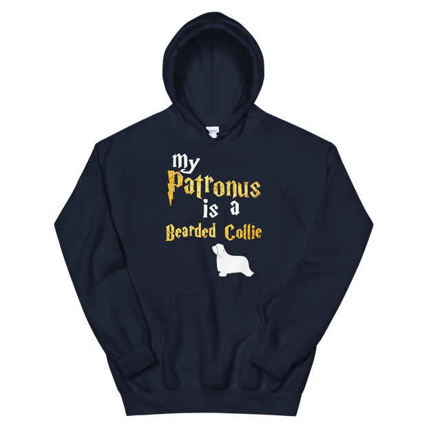 Bearded Collie Hoodie -  Patronus Unisex Hoodie