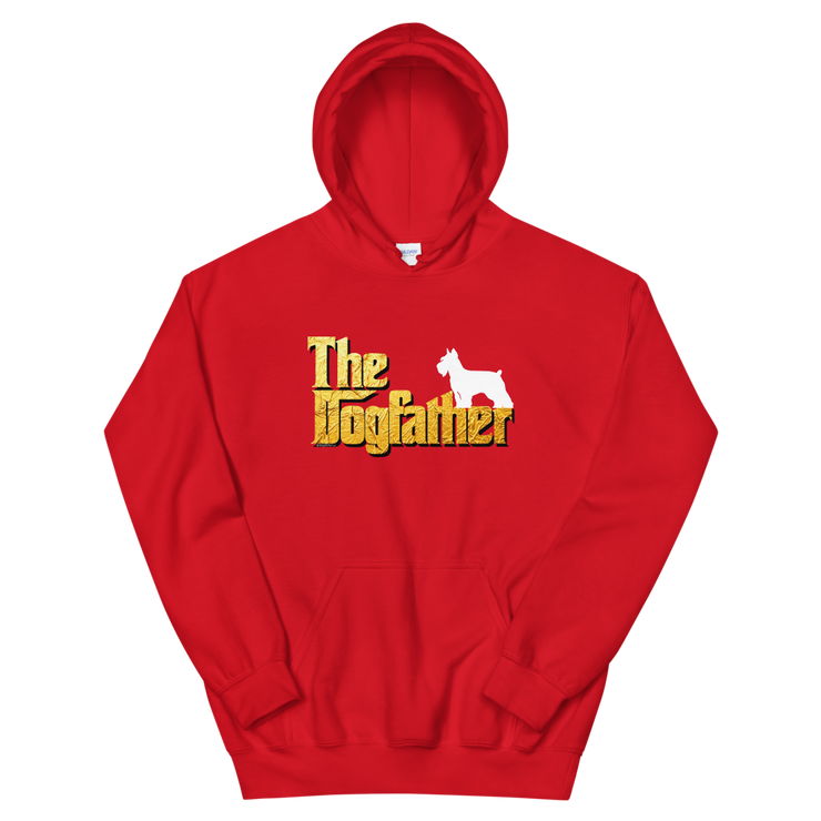 Miniature Schnauzer Dogfather Unisex Hoodie