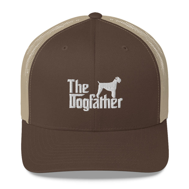 Black Russian Terrier Dad Hat - Dogfather Cap