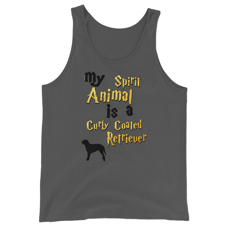 Curly Coated Retriever Tank Top - Spirit Animal Unisex