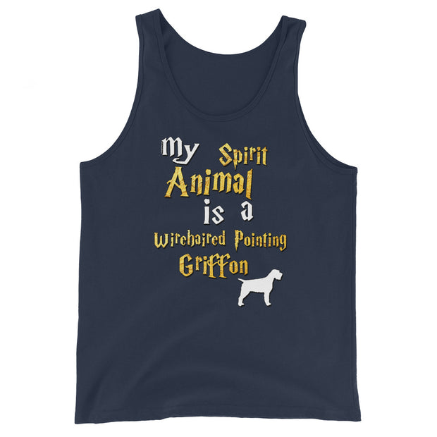 Wirehaired Pointing Griffon Tank Top -  Spirit Animal Unisex