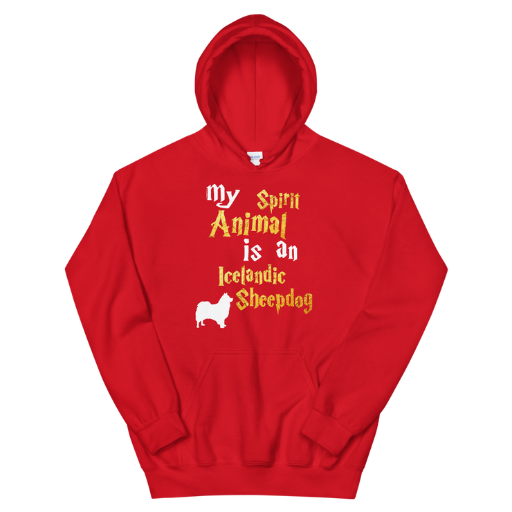 Icelandic Sheepdog Hoodie -  Spirit Animal Unisex Hoodie