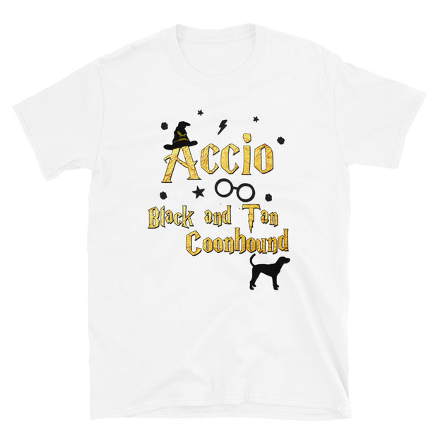 Accio Black and Tan Coonhound T Shirt - Unisex