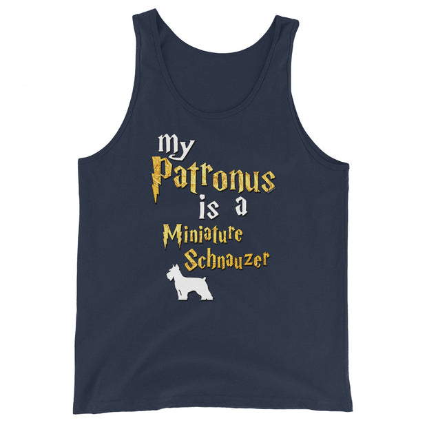 Miniature Schnauzer Tank Top -  Patronus Unisex