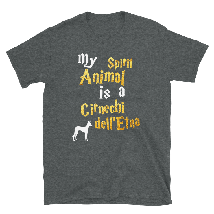 Cirneco dell Etna T shirt -  Spirit Animal Unisex T-shirt