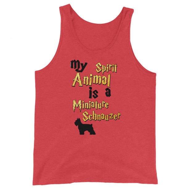 Miniature Schnauzer Tank Top - Spirit Animal Unisex