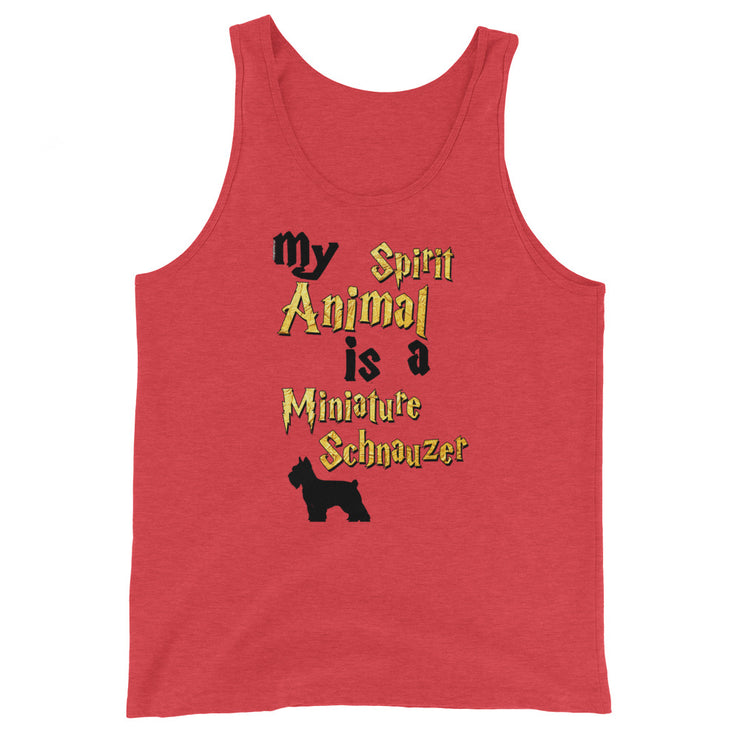 Miniature Schnauzer Tank Top - Spirit Animal Unisex