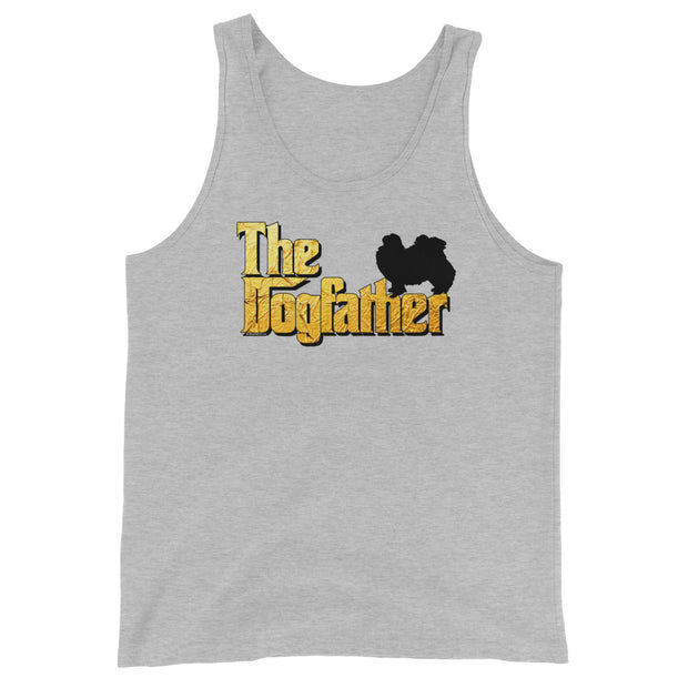 Japanese Chin Tank Top - Dogfather Tank Top Unisex